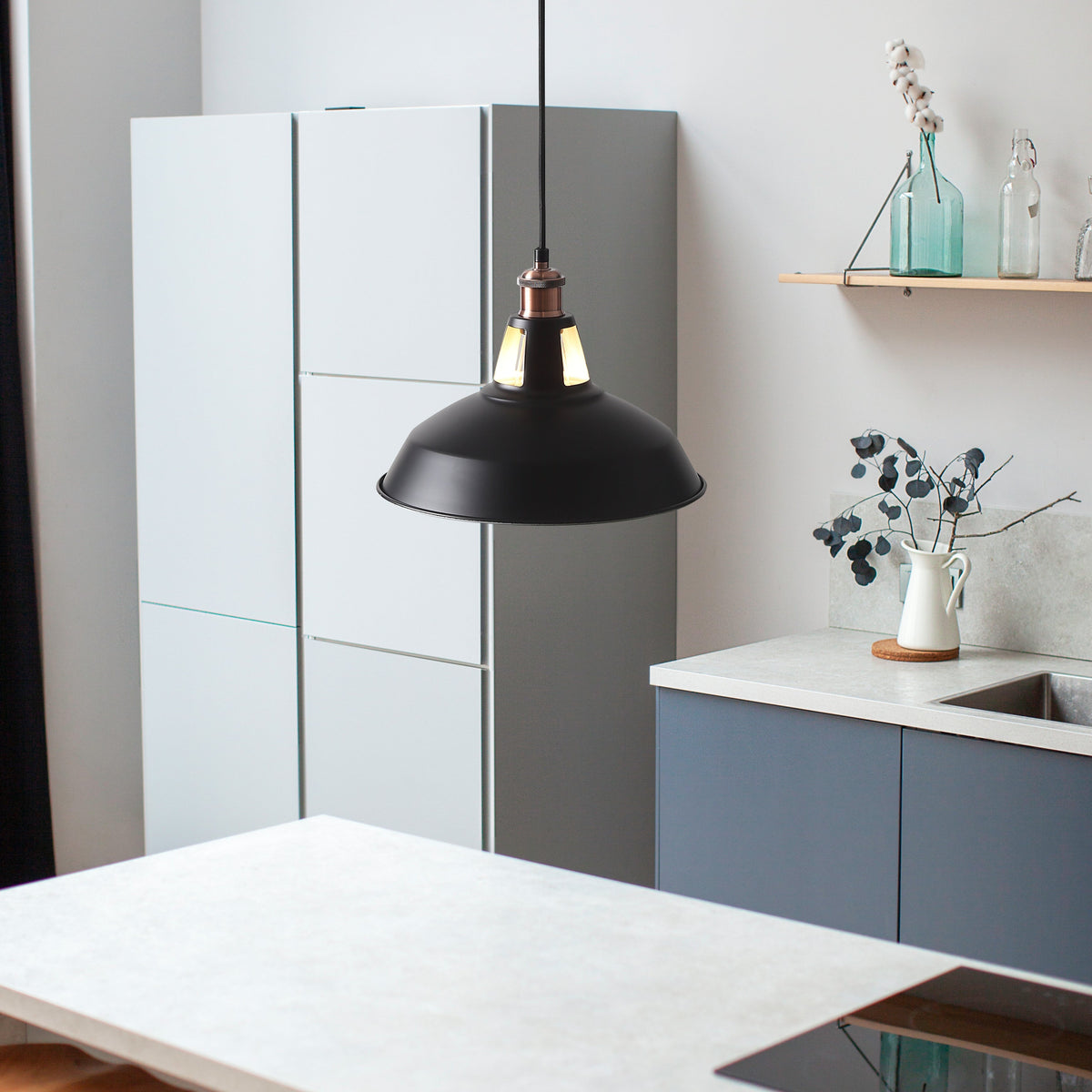 Nosta Taklampa Ø31 Svart-Lampconcept.se