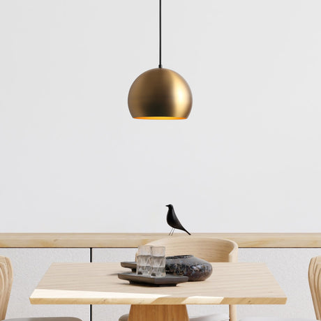 Mellow Pendellampa Ø25 Borstad Mässing-Lampconcept.se