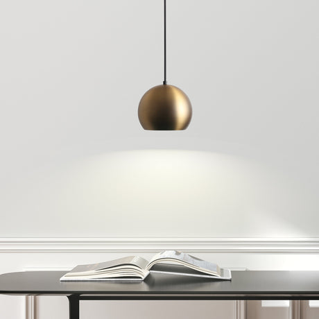 Mellow Pendellampa Ø20 Borstad Mässing-Lampconcept.se