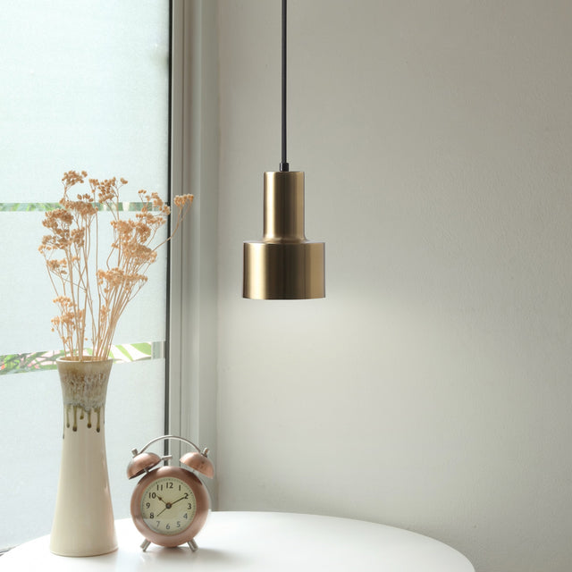 Como Taklampa Borstad Mässing-Lampconcept.se