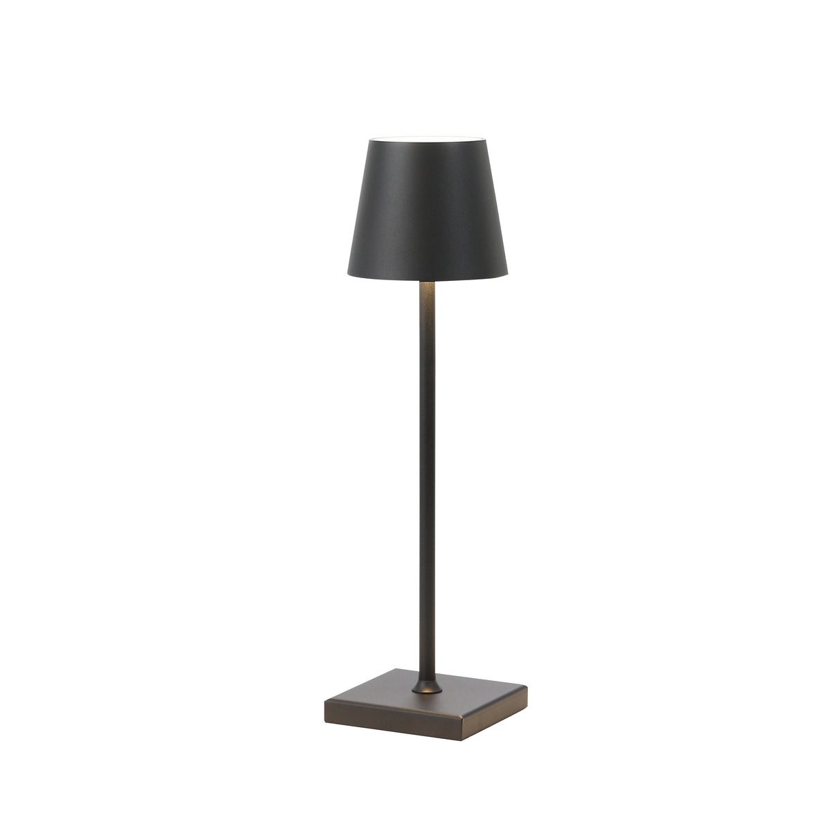 Garda 38cm Sladdlös IP54 Svart-Lampconcept.se
