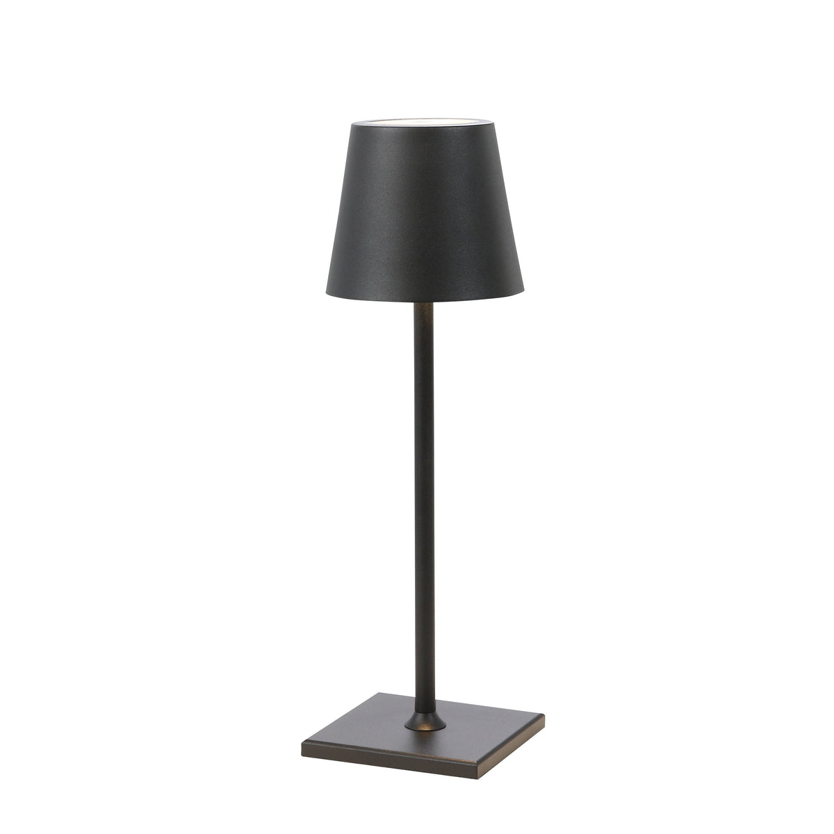 Garda Medium 30cm Sladdlös Svart-Lampconcept.se