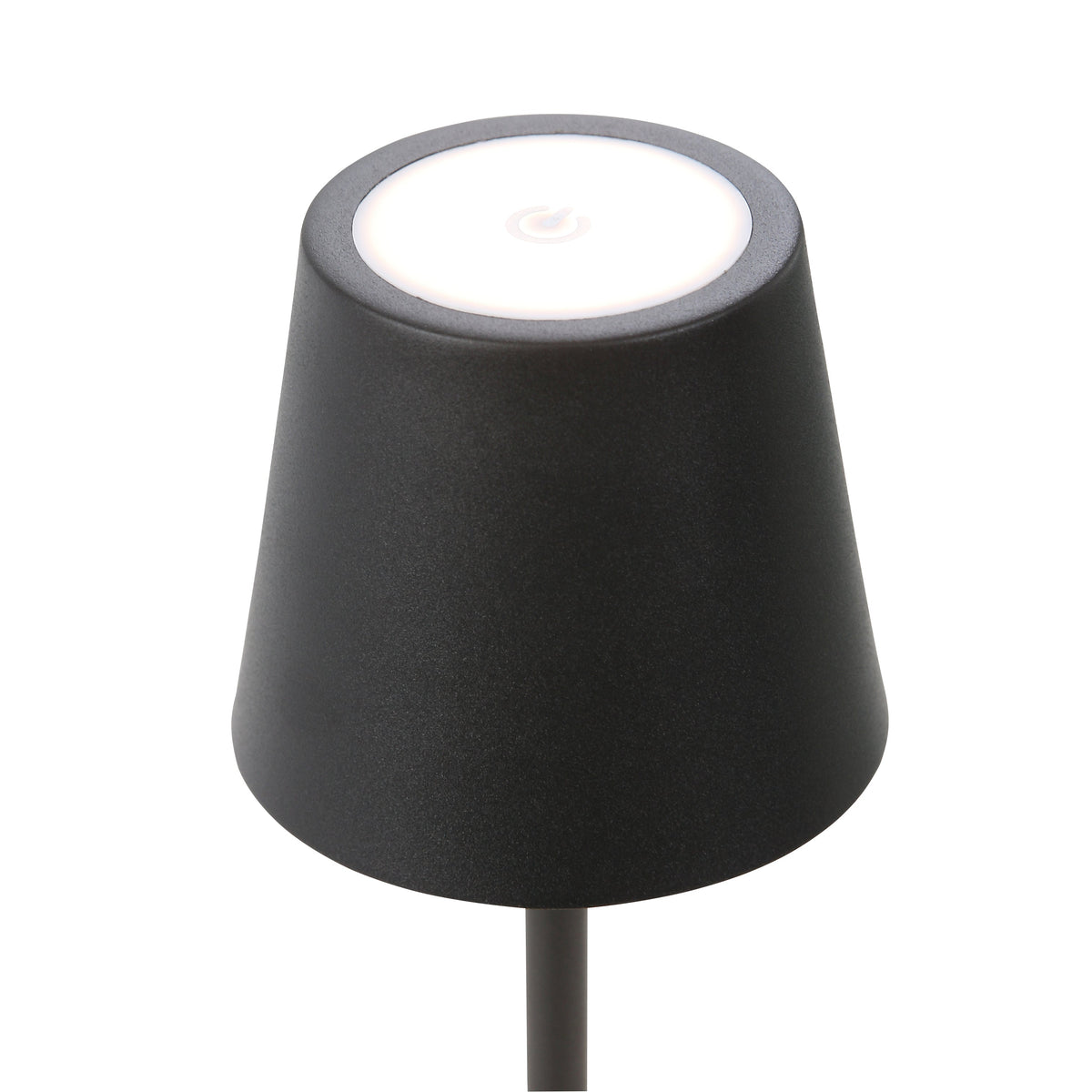 Garda Medium 30cm Sladdlös Svart-Lampconcept.se