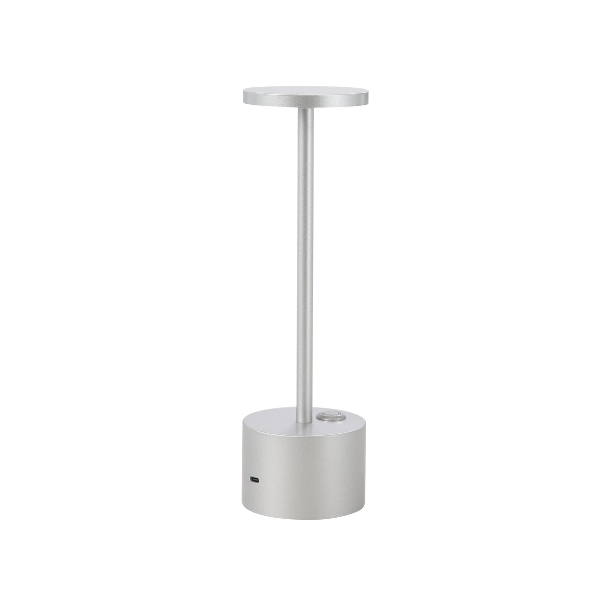 Bologna Mini LED Sladdlös Bordslampa Silver-Lampconcept.se