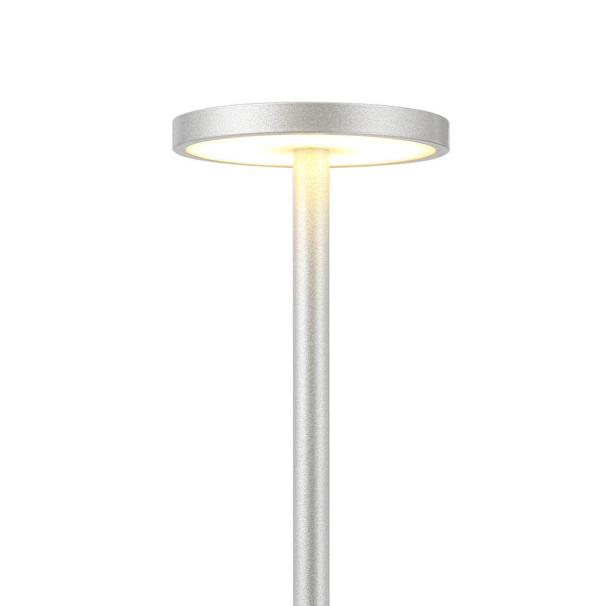 Bologna Mini LED Sladdlös Bordslampa Silver-Lampconcept.se