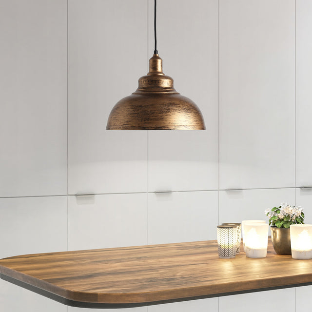 Norman Taklampa Ø35 Antik Mässing-Lampconcept.se