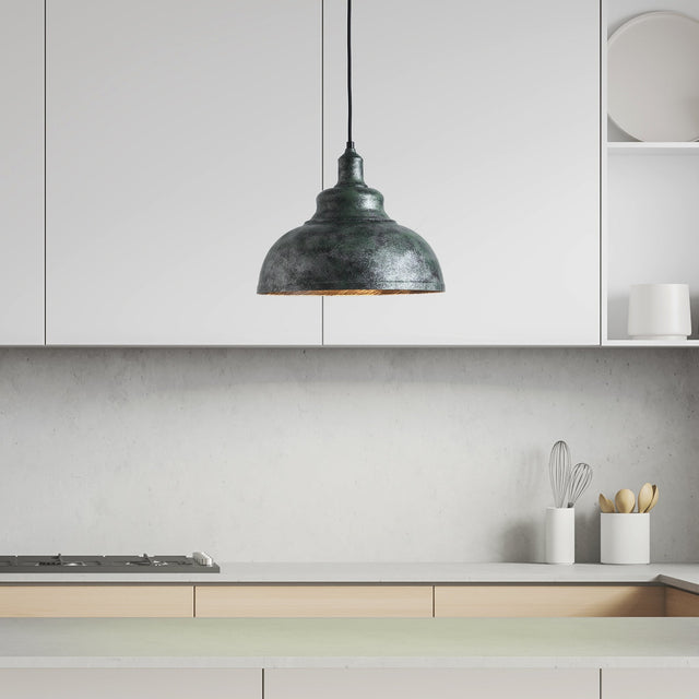 Norman Taklampa Ø35 Grön Marmorerad-Lampconcept.se