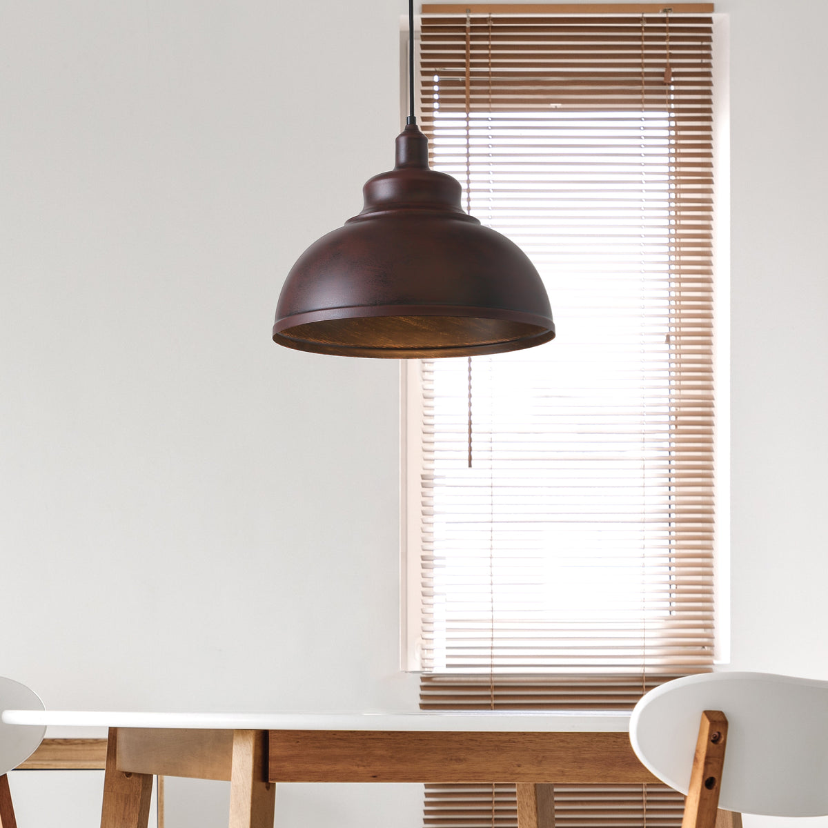 Norman Taklampa Ø40 Rost-Lampconcept.se