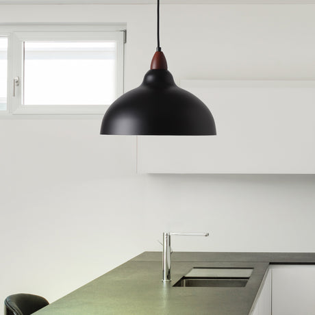 Oak Taklampa Ø35 Svart-Lampconcept.se