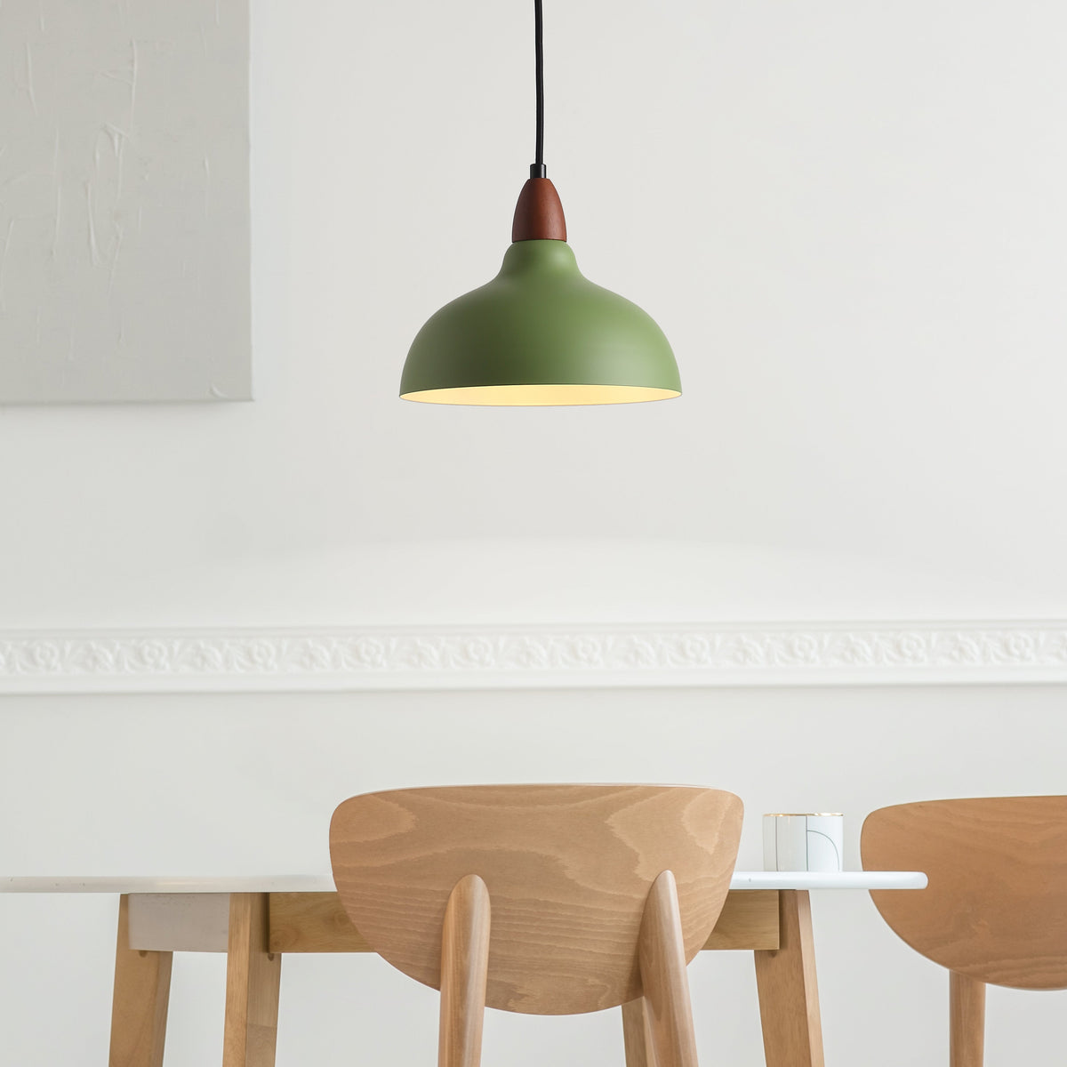 Oak Taklampa Ø24 Grön-Lampconcept.se