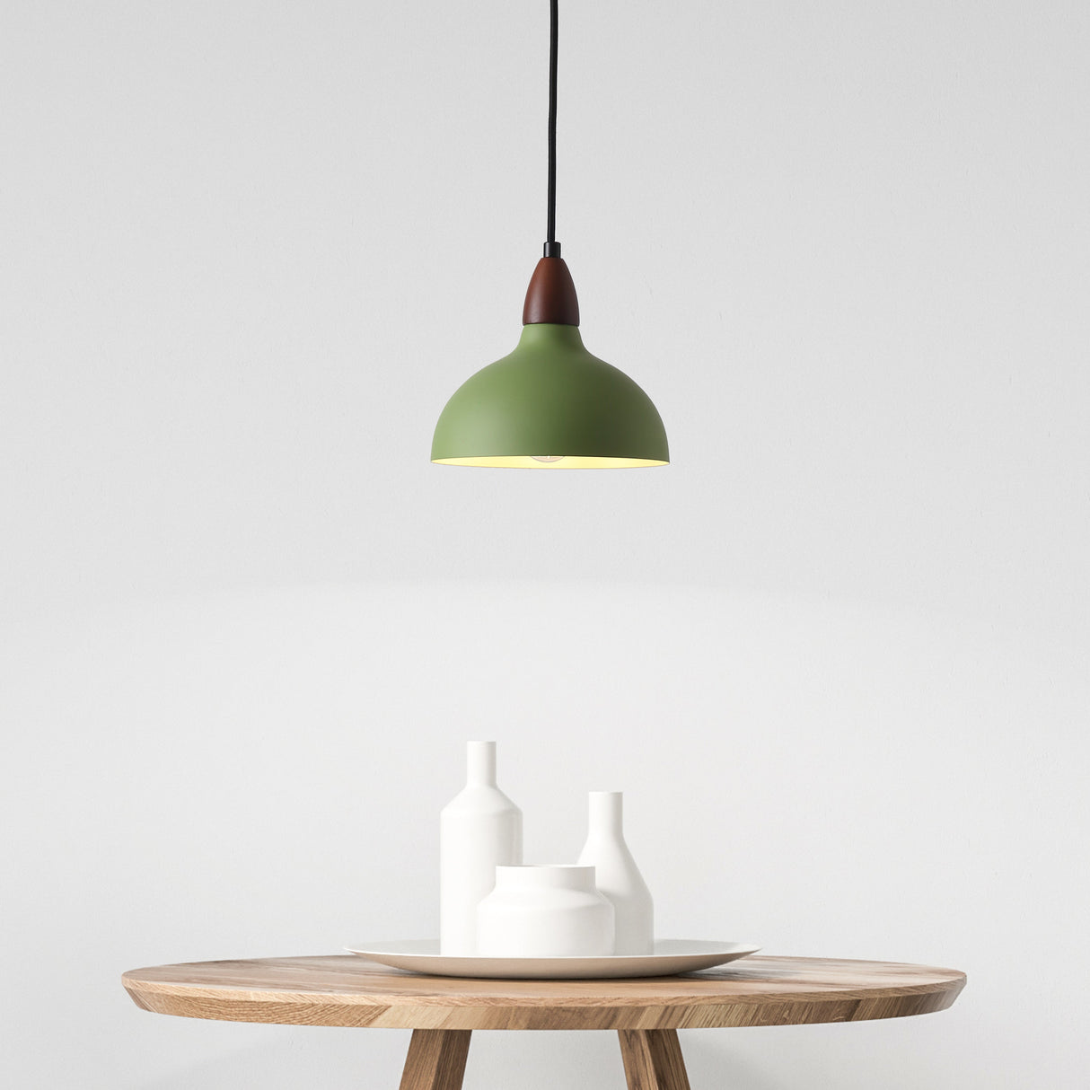 Oak Taklampa Ø19 Grön-Lampconcept.se