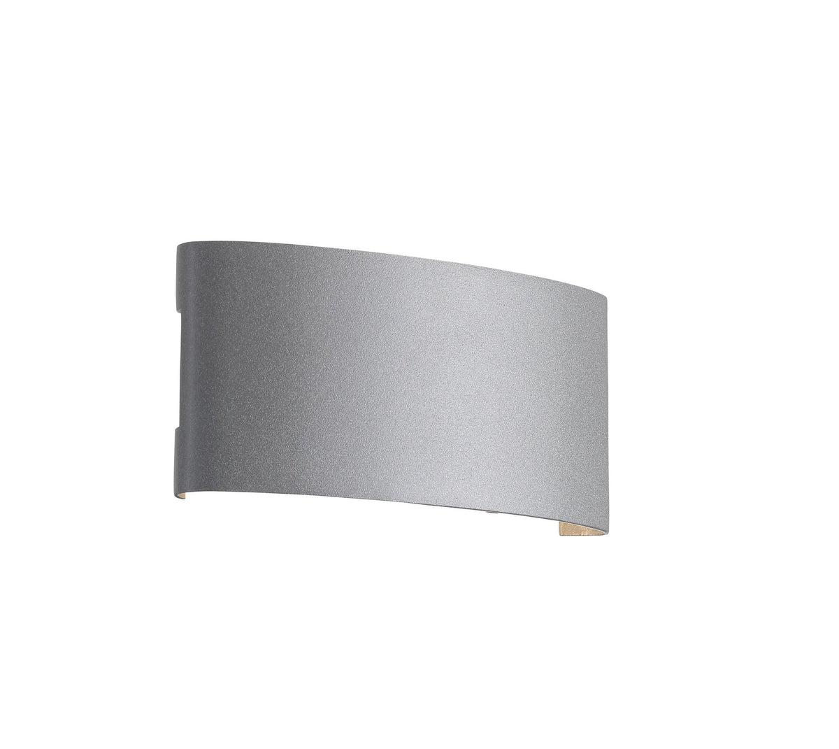 Ortelo 6W 17cm Vägglampa Utomhus Grå-Lampconcept.se