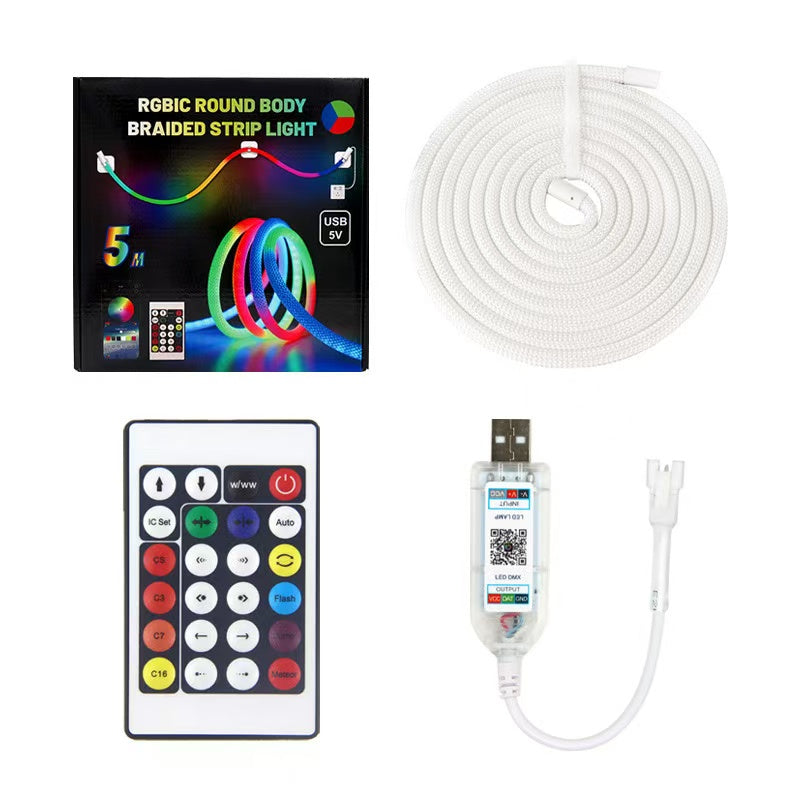 360° Neon Lichtslang RGBIC 2 Meter