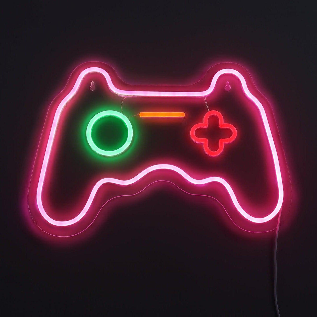 Joystick Neon Vägglampa Rosa-Lampconcept.se