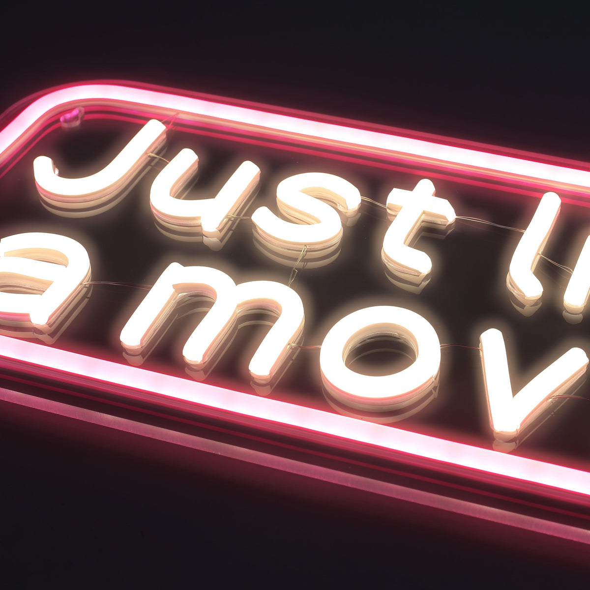 Just Like a Movie Neon Vägglampa-Lampconcept.se
