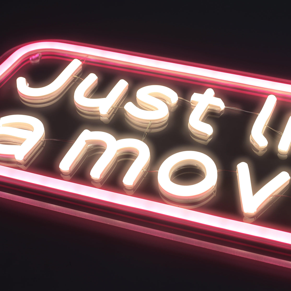 Just Like a Movie Neon Vägglampa-Lampconcept.se