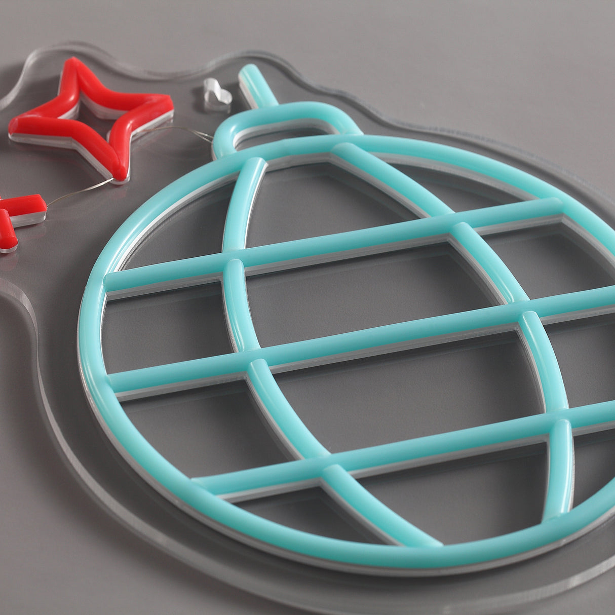 Disco Ball Neon Vägglampa-Lampconcept.se