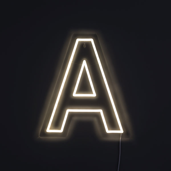 Letter A Neon Wandlamp