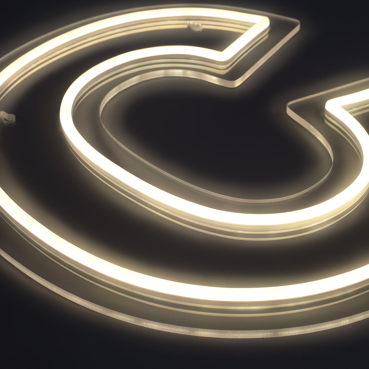 Letter C Neon Wandlamp