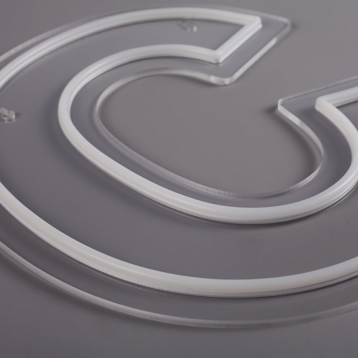 Letter C Neon Wandlamp