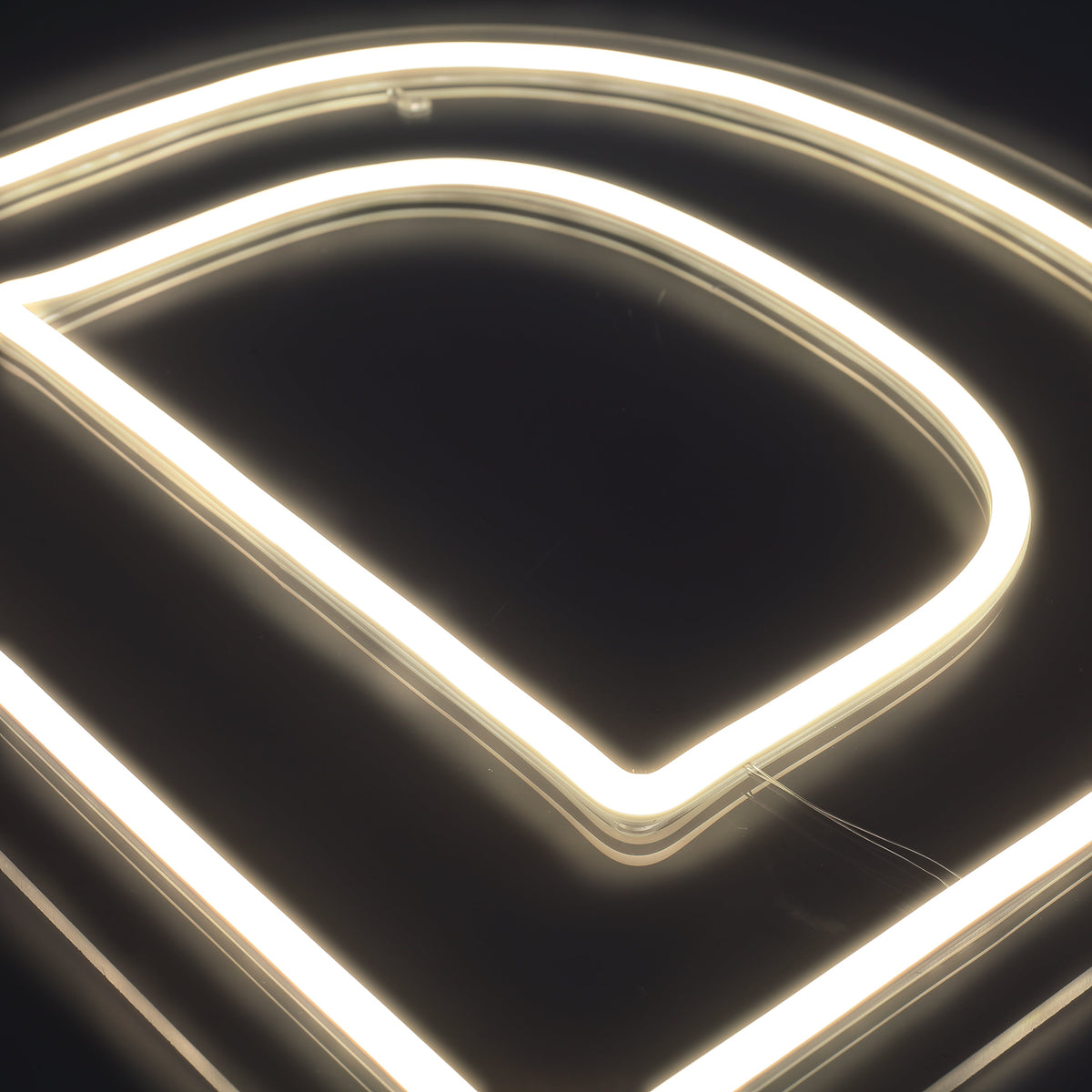 Letter D Neon Wandlamp