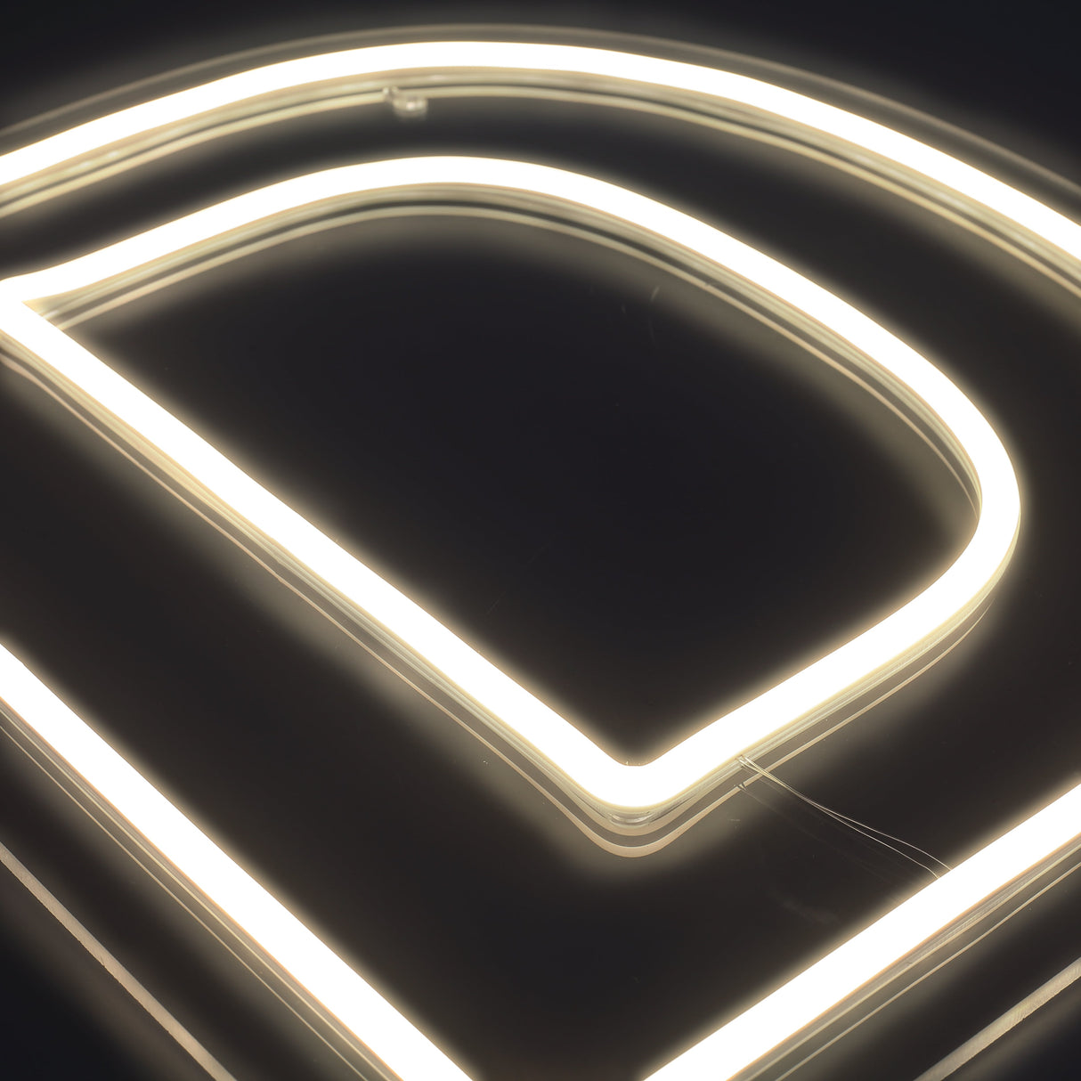 Letter D Neon Wandlamp
