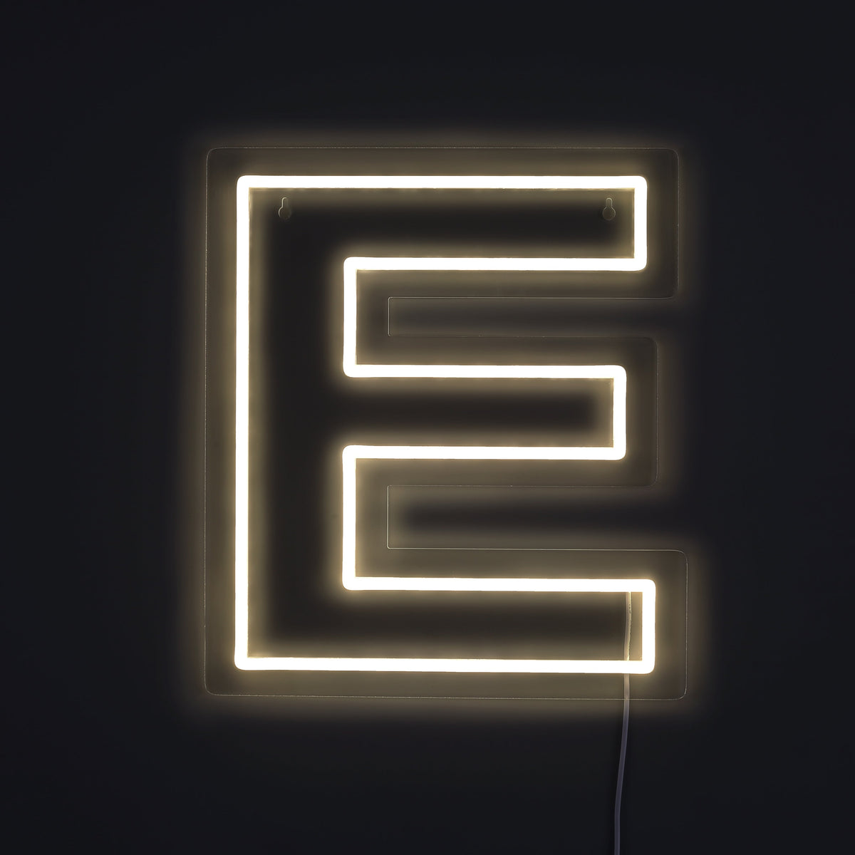 Letter E Neon Wandlamp