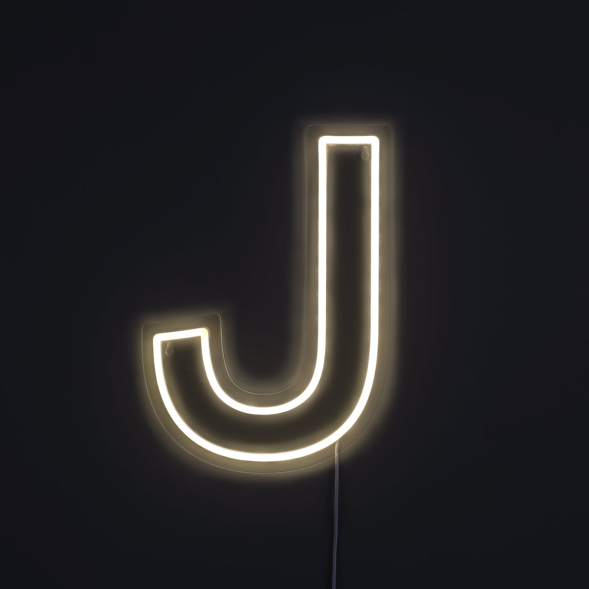 Letter J Neon Wandlamp