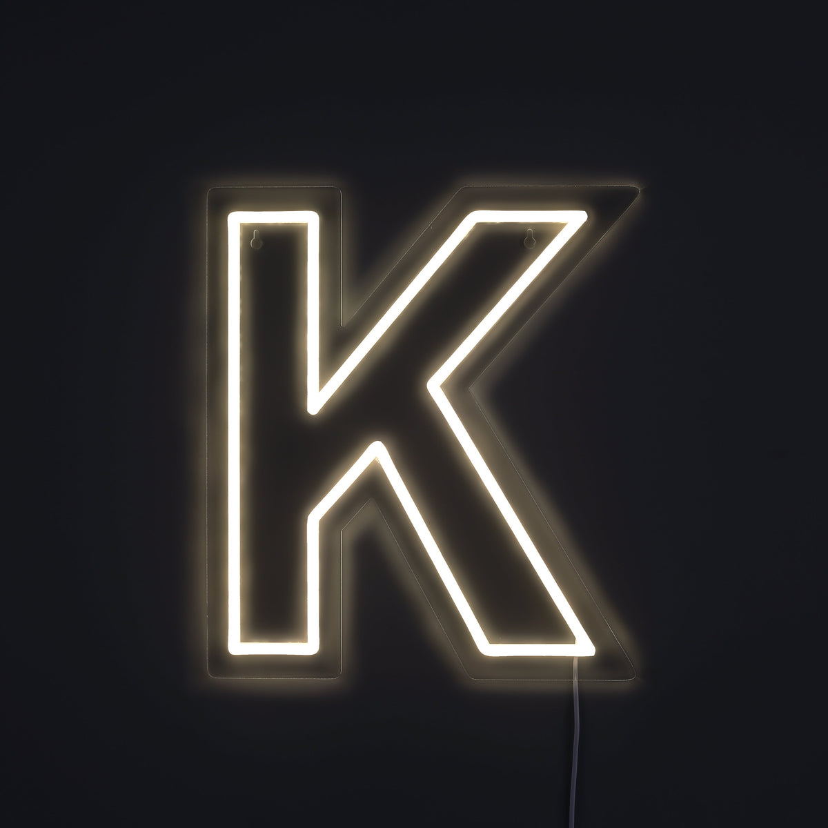 Letter K Neon Wandlamp