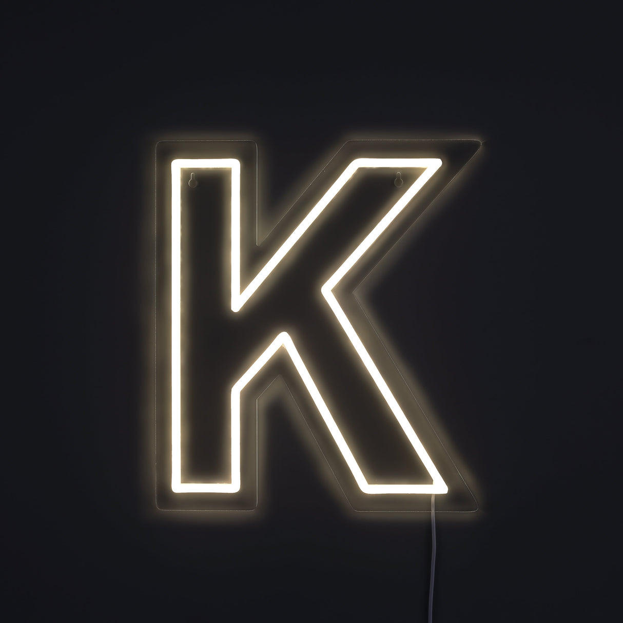 Letter K Neon Wandlamp