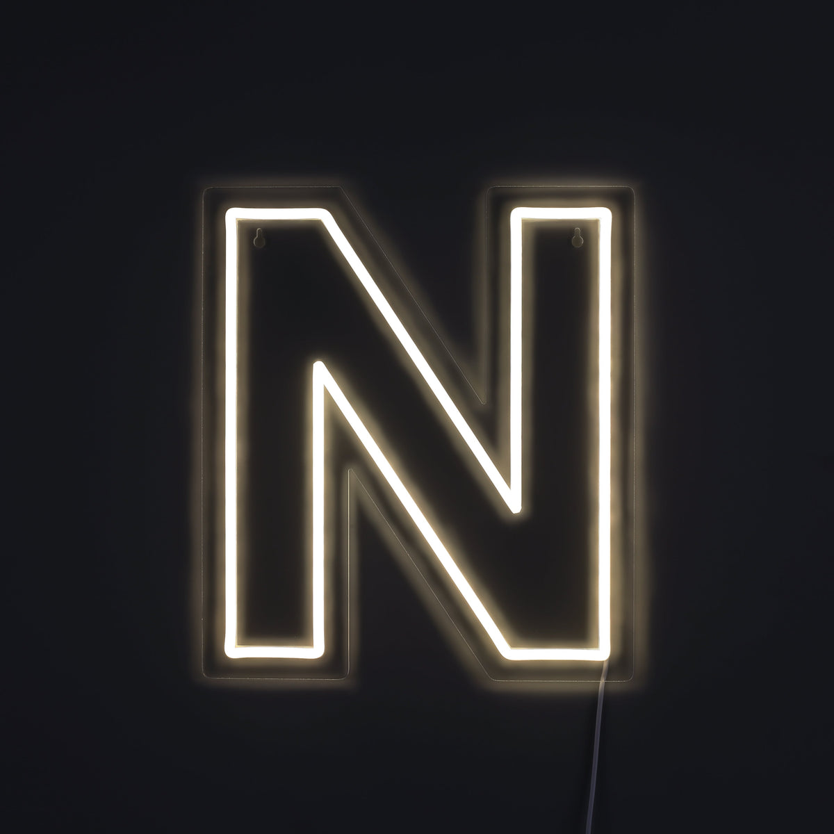 Letter N Neon Wandlamp