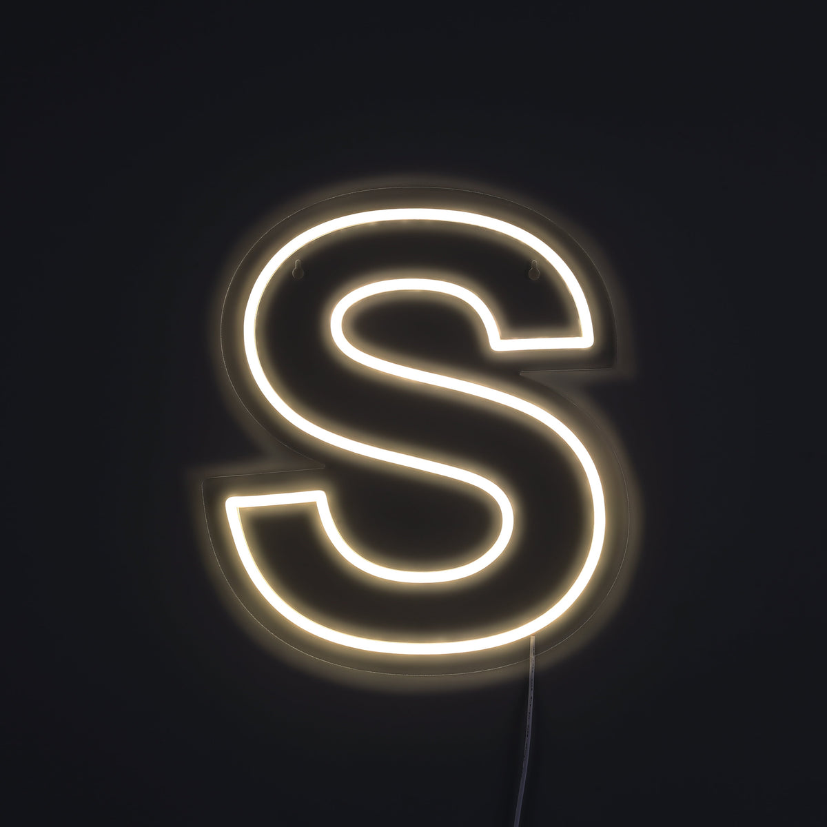 Letter S Neon Wandlamp