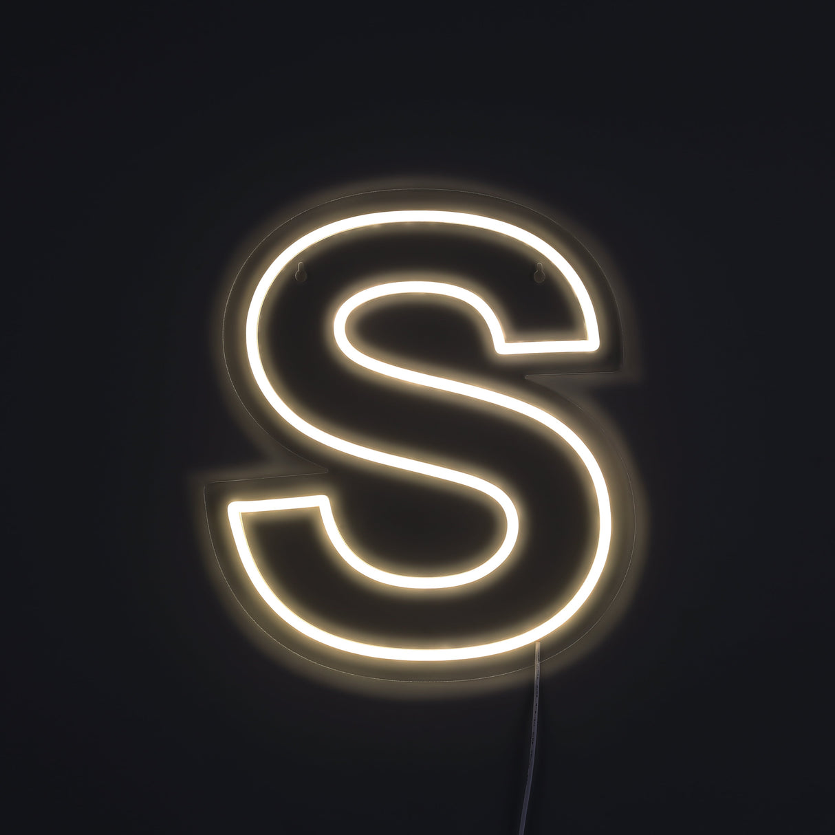 Letter S Neon Wandlamp