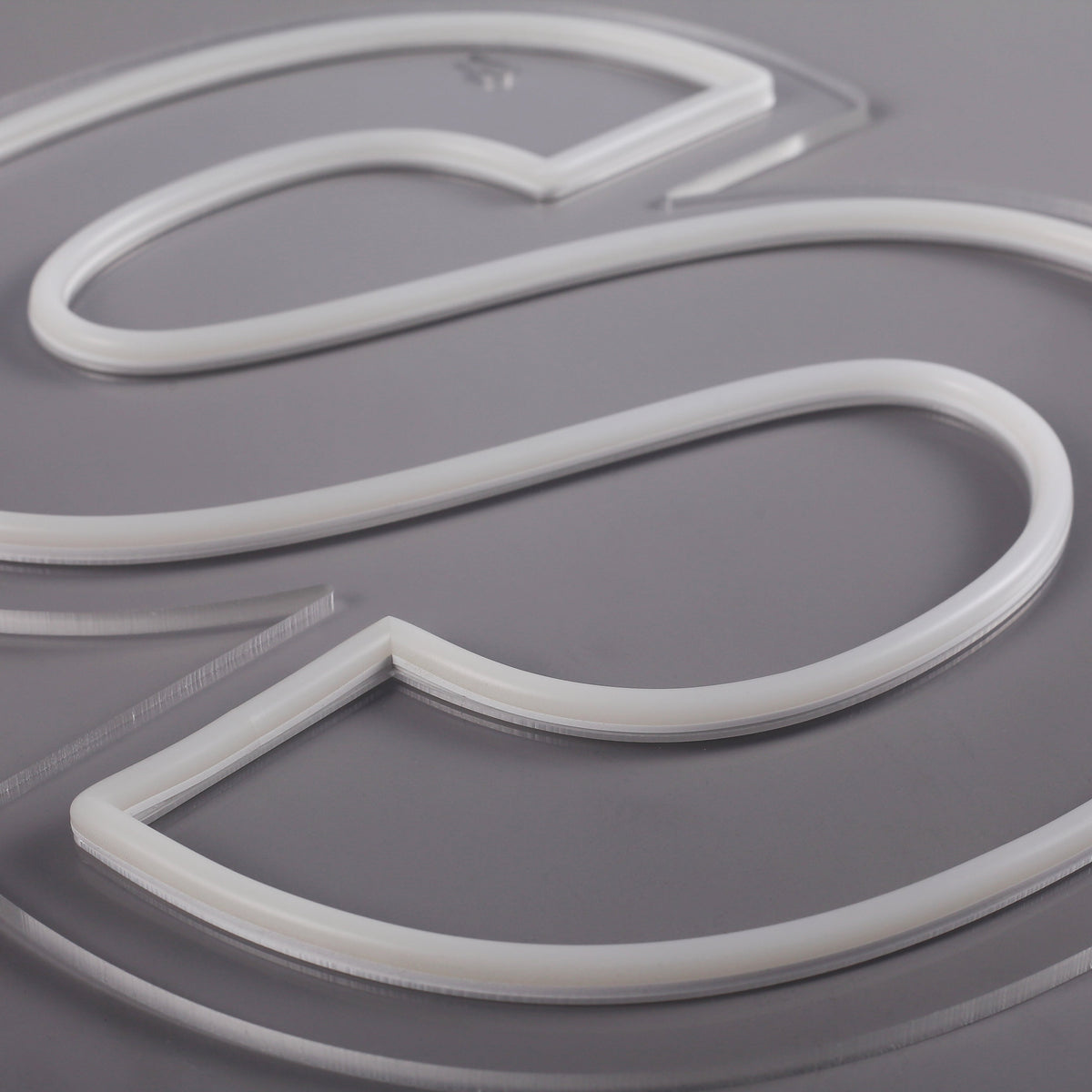 Letter S Neon Wandlamp