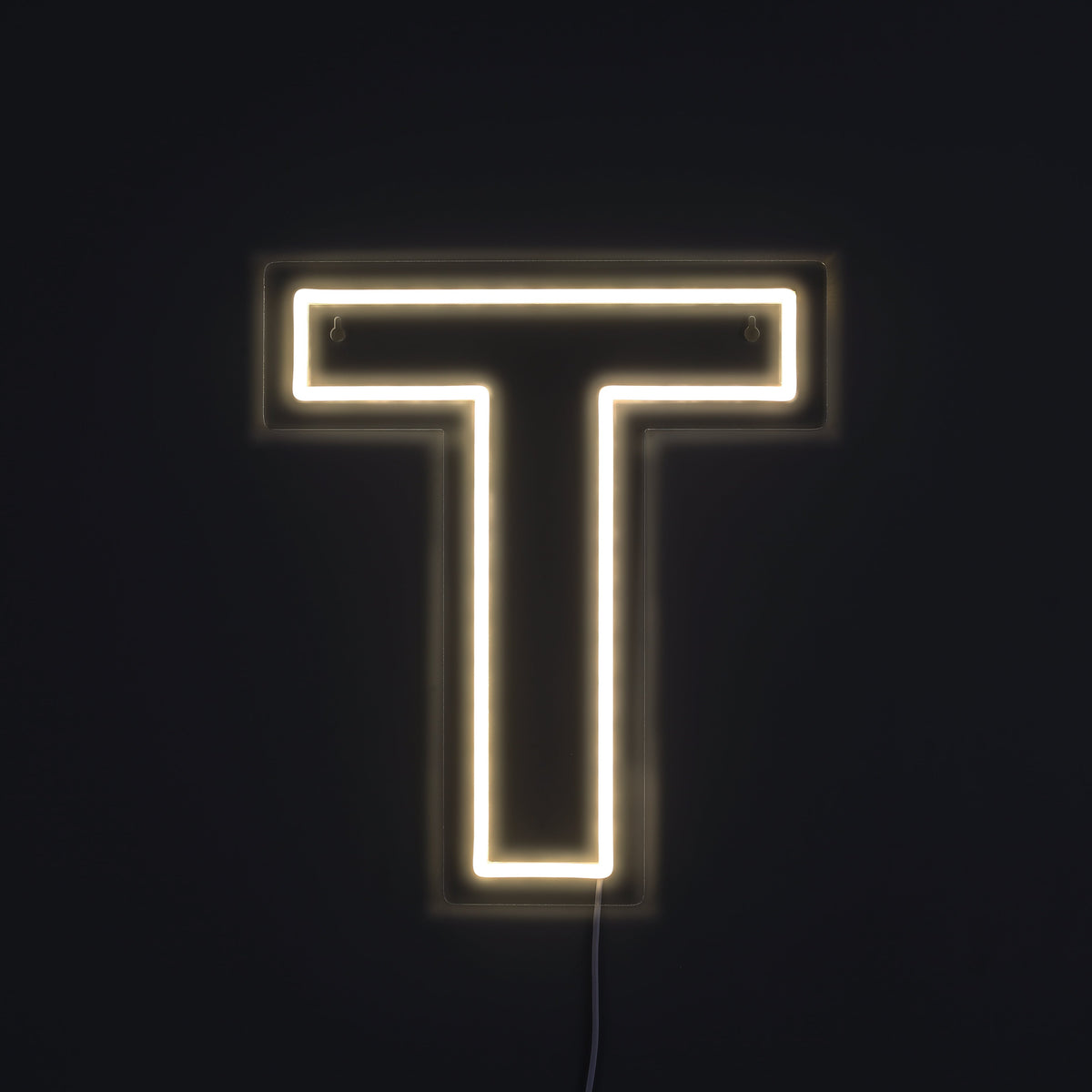 Letter T Neon Wandlamp