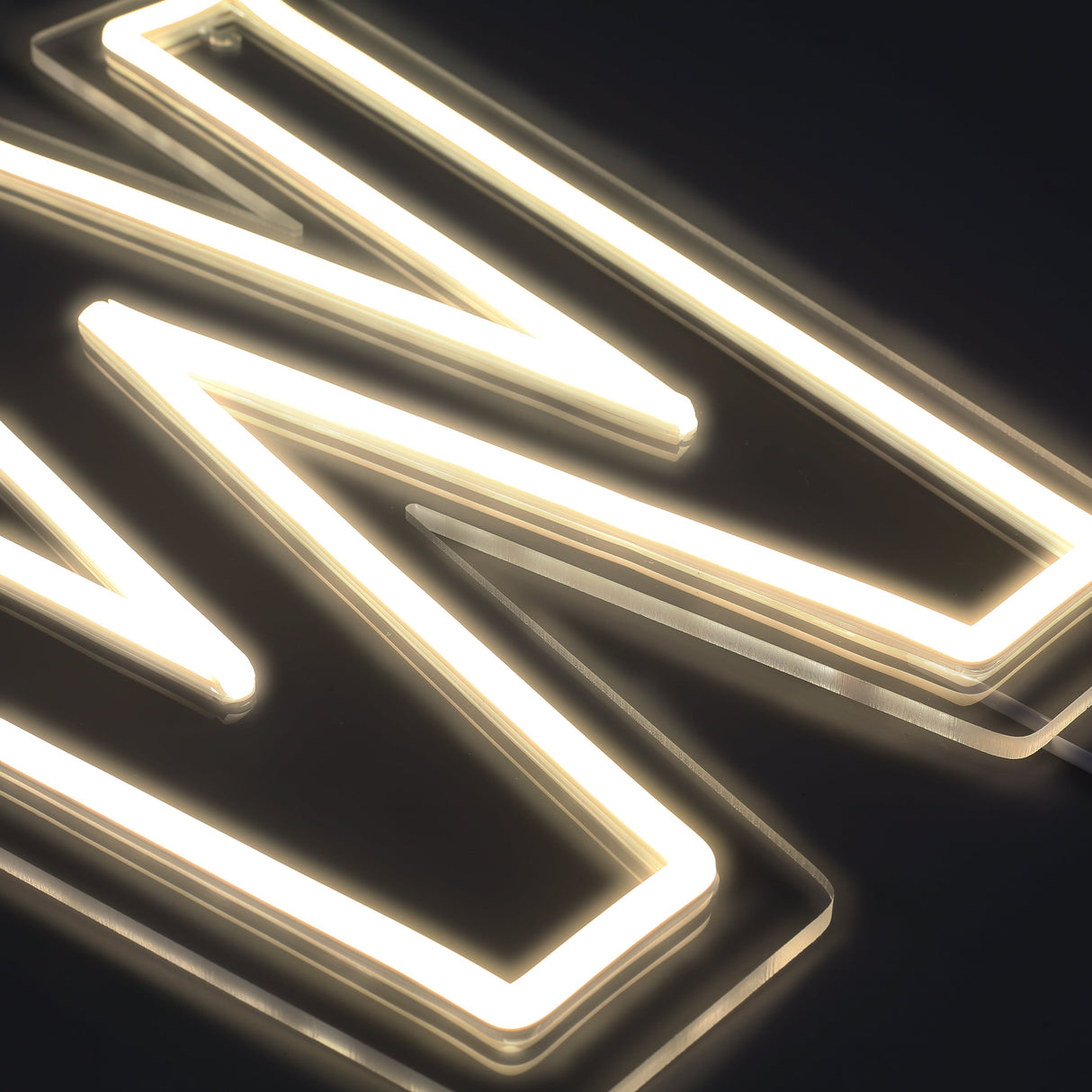 Letter W Neon Wandlamp