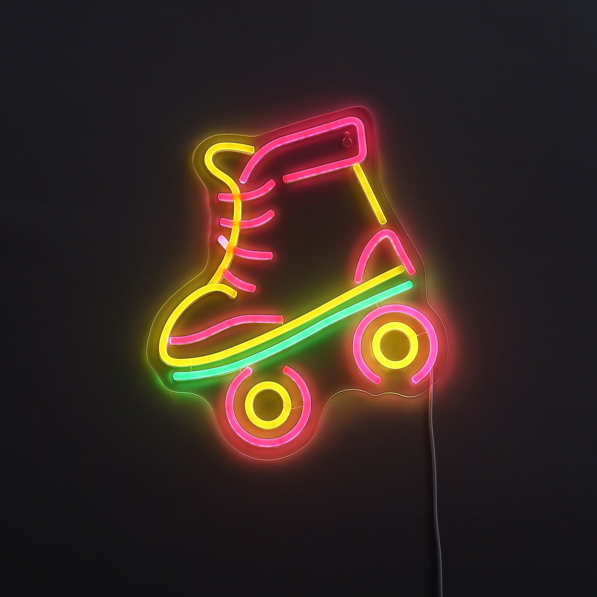 Roller Skates Neon Vägglampa-Lampconcept.se