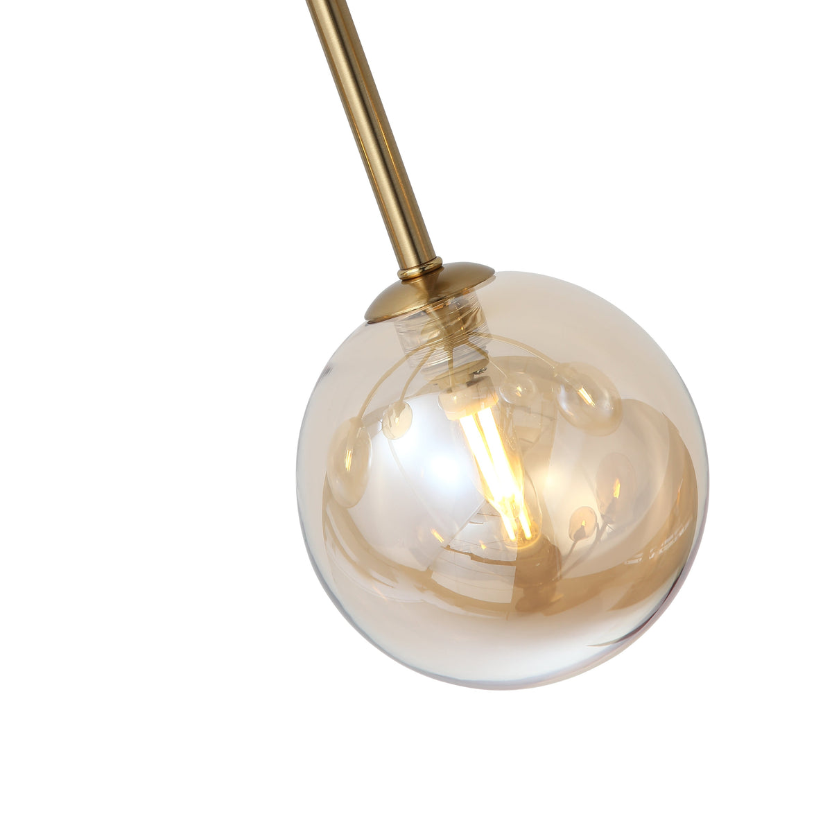 Lugano Plafondlamp Ø51 Amber