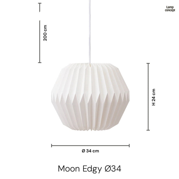 Moon Edgy Ø34 Hanglamp
