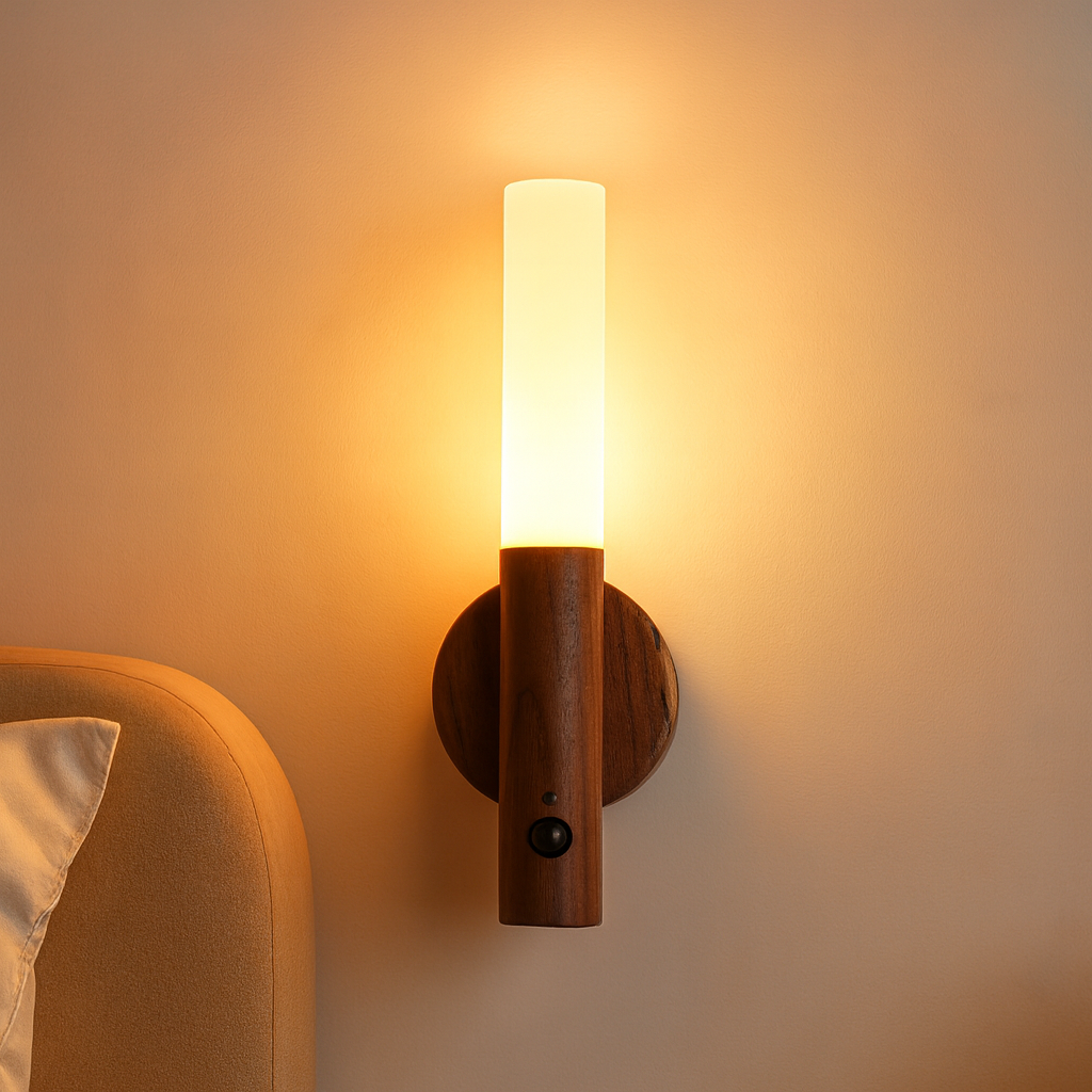 Mutoz Draadloze Magnetische Wandlamp Donker