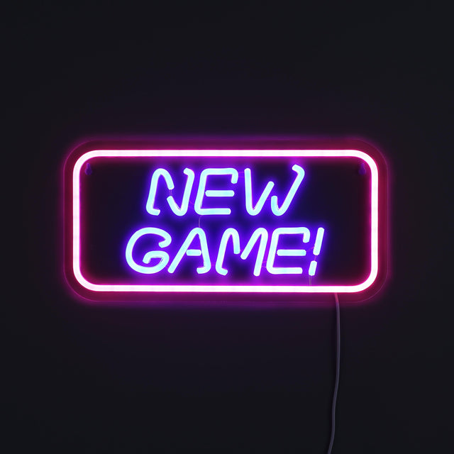 New Game Neon Vägglampa-Lampconcept.se