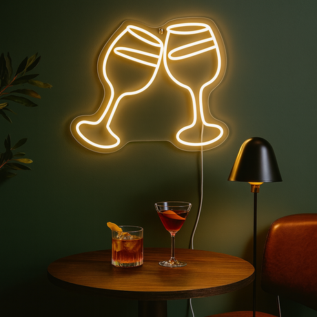 Cheers Neon Vägglampa