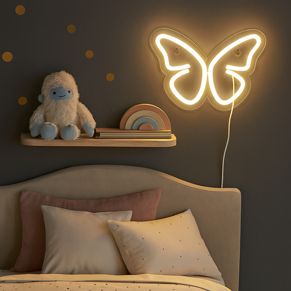 Butterfly Neonskilt - TEST VARIANT