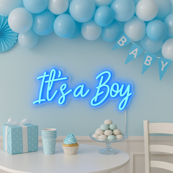 Its a Boy Neon Wandlamp