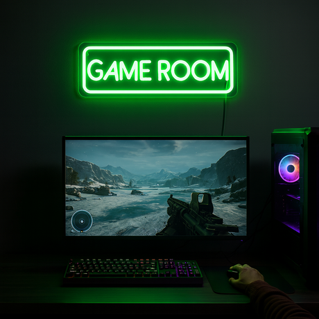 Game Room Neon Wandlamp