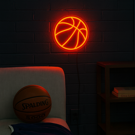 Basketball Neon Wandlamp