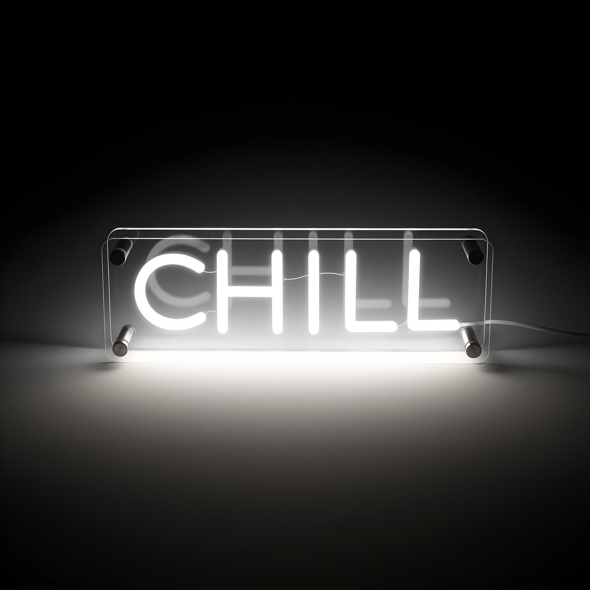Chill LED Neon Box Tafellamp