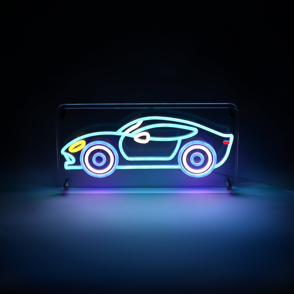 Auto Neon Tafellamp