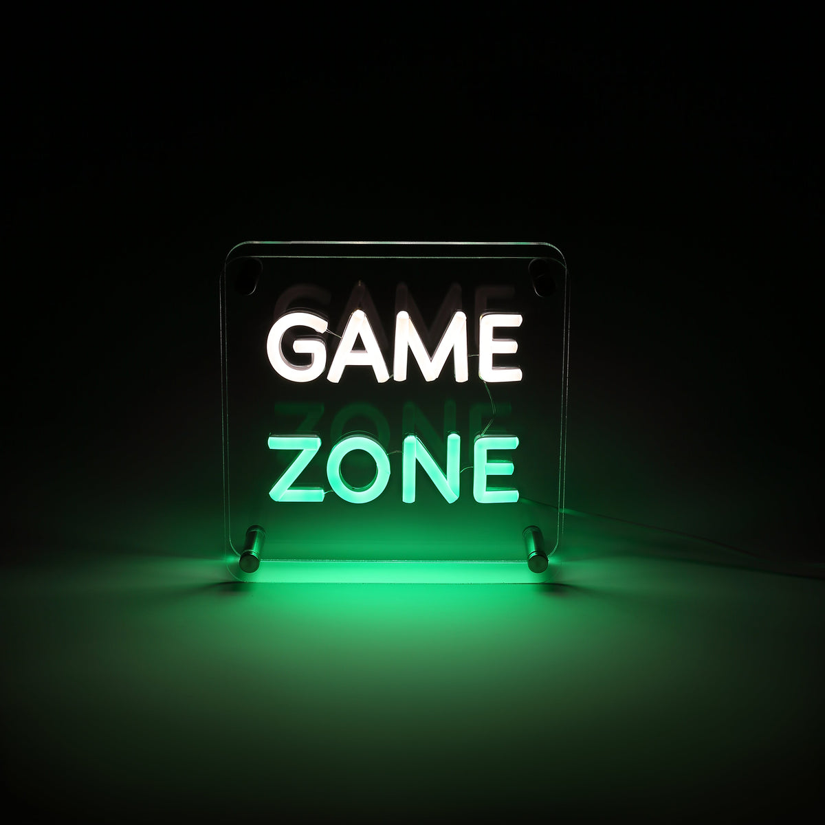 Game Zone LED Neon Box Tafellamp