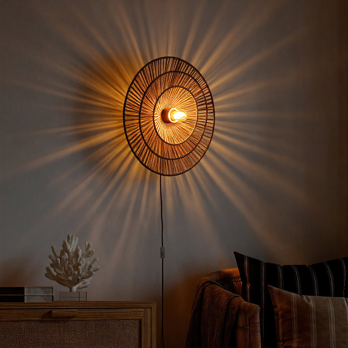 Wave Layer Wandlamp Ø40